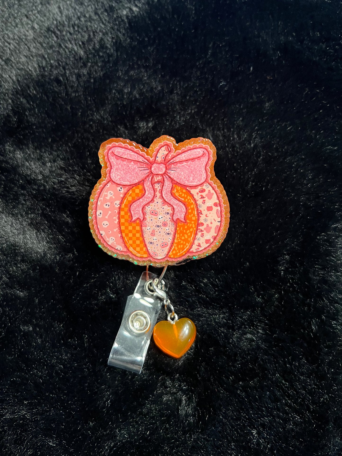 Pumpkin Badge Reel