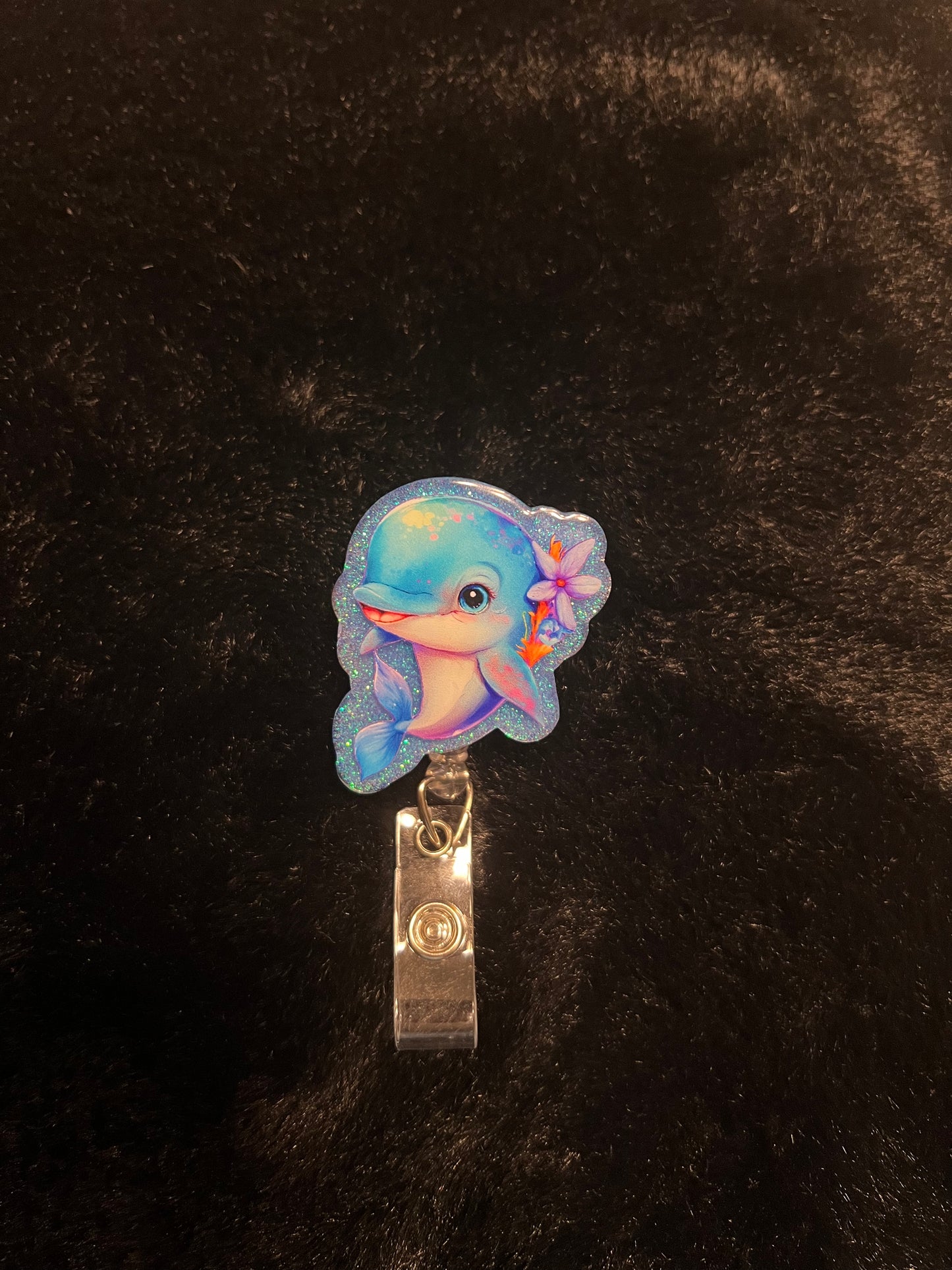 Dolphin Badge Reel