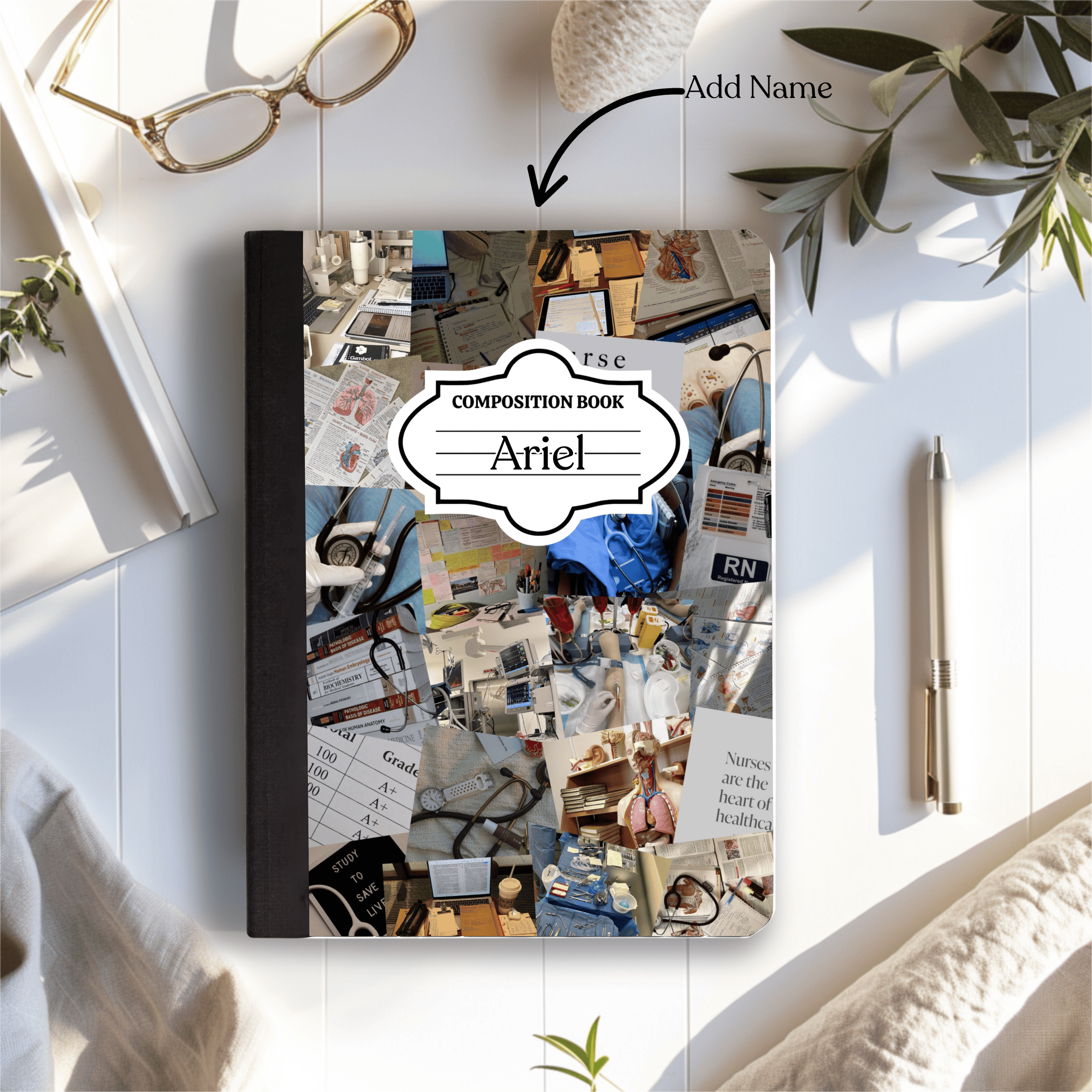 Nurse Composition Notebook
