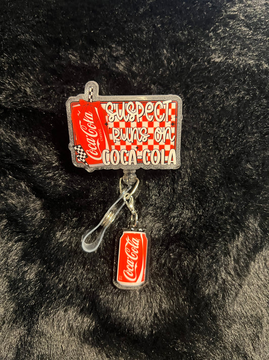 CC Soda Badge Reel