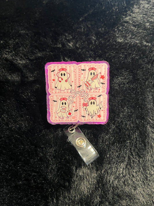 Pink Ghost Badge Reel