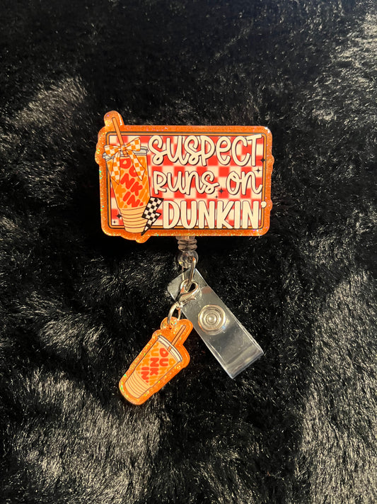 DD Coffee Badge Reel