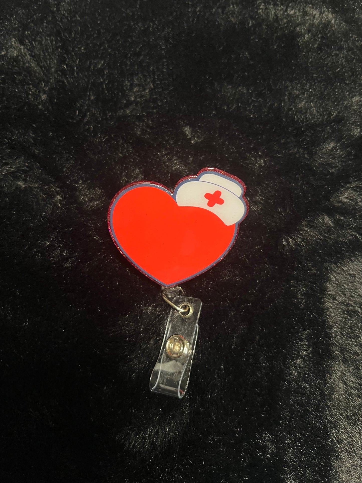 Nurse Heart Badge Reel